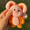Squishy Bunny Fidget Toy Stress Relief Rabbit Squeeze Toy For Girls 0
