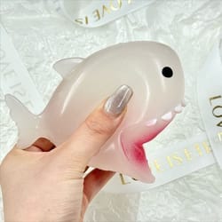 color-changing shark stress relief squeeze toy fun squishy fidget for anxiety relief