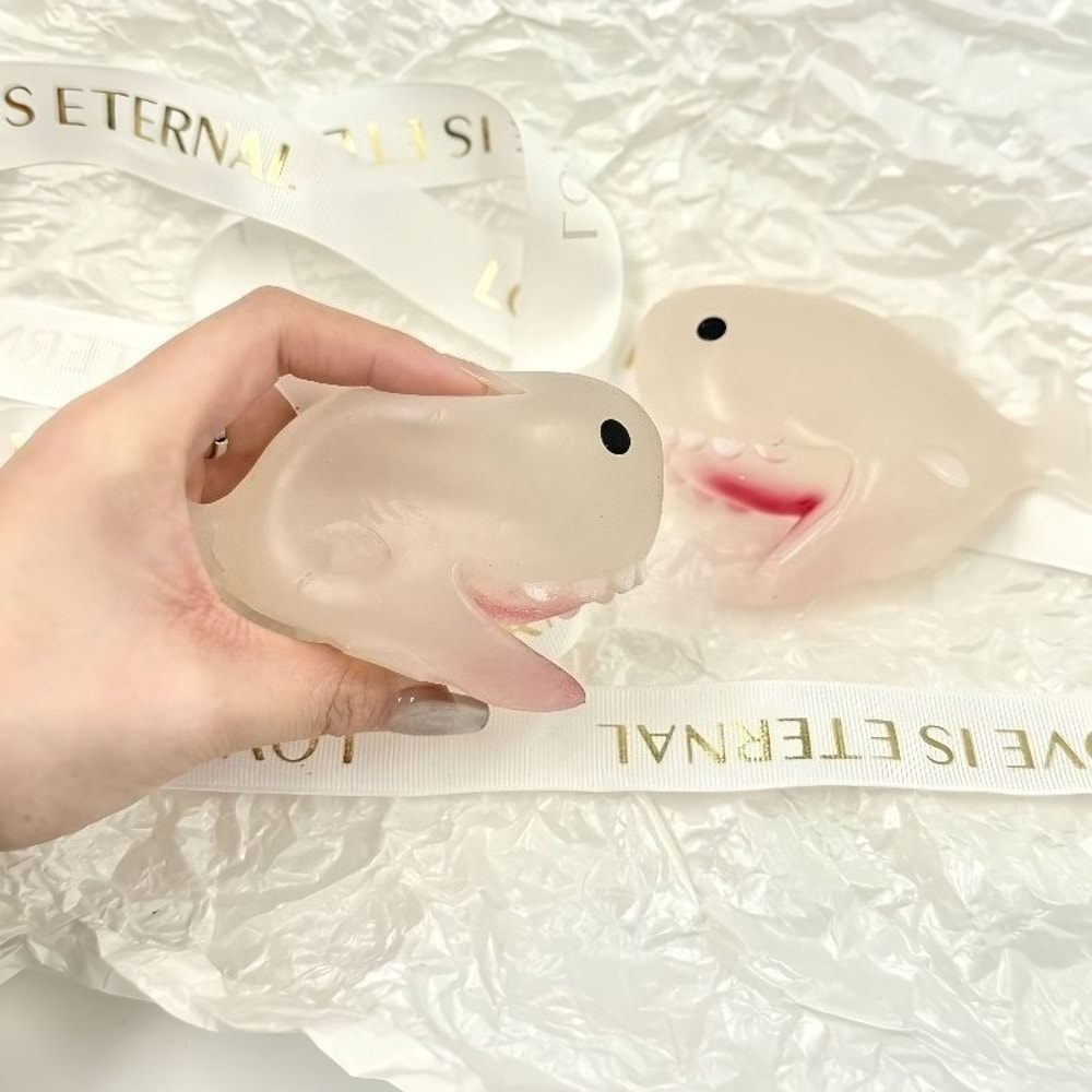 ColorChanging Shark Stress Relief Squeeze Toy Fun Squishy Fidget For Anxiety Relief 3