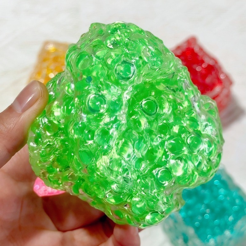 Colorful FlowPatterned Squares Stress Reliever Fidget Toy Soft And Grainy Anxiety Relief Toy For Ki 1