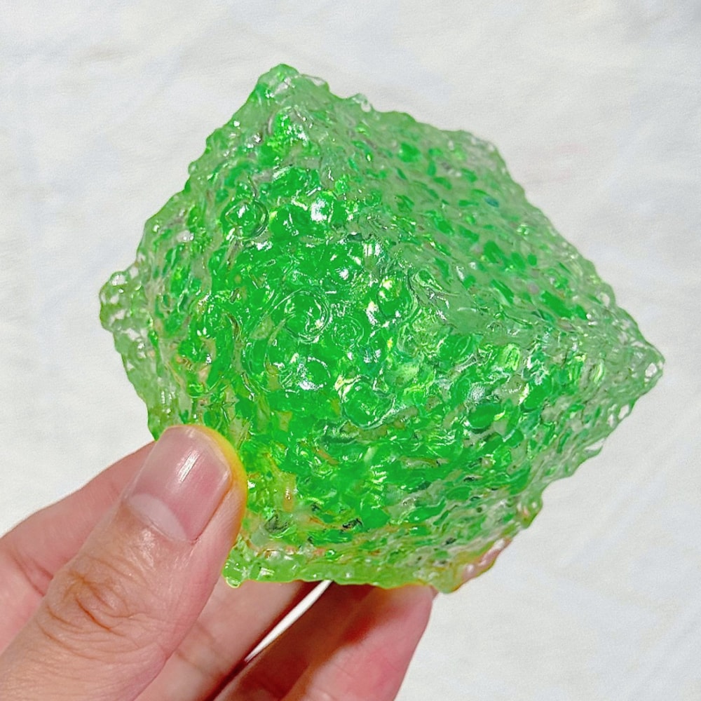 Colorful FlowPatterned Squares Stress Reliever Fidget Toy Soft And Grainy Anxiety Relief Toy For Ki 7