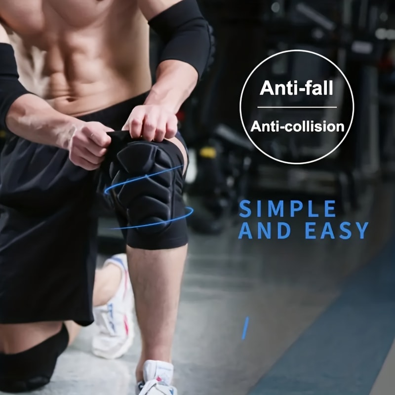 Professional Knee Elbow Pads For Men Women Shock Absorbing Knee Elbow Brace For Support And Prot 4