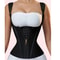 Womens Plus Size Tummy Control Corset Vest Cincher With Zipper Buttoned Closure Full Coverage Back 5