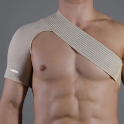 breathable elastic shoulder support brace upper back pain relief
