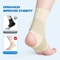 Adjustable Compression Ankle Brace For Men Women Breathable Support For Sprained Ankles 2