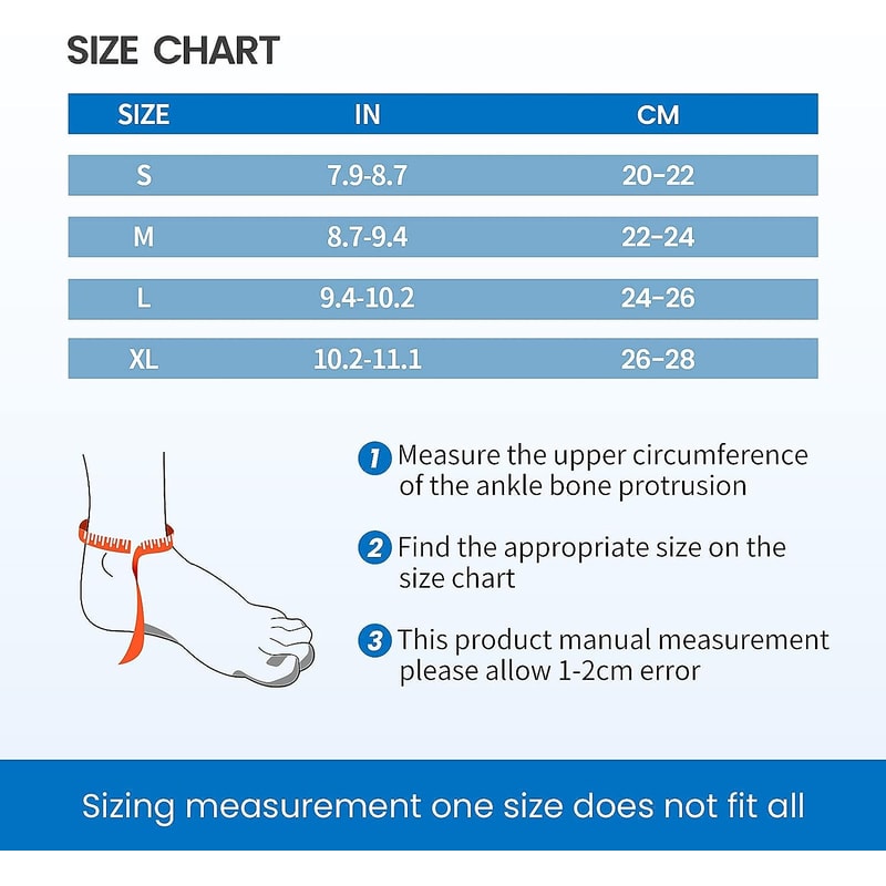 Adjustable Compression Ankle Brace For Men Women Breathable Support For Sprained Ankles 3