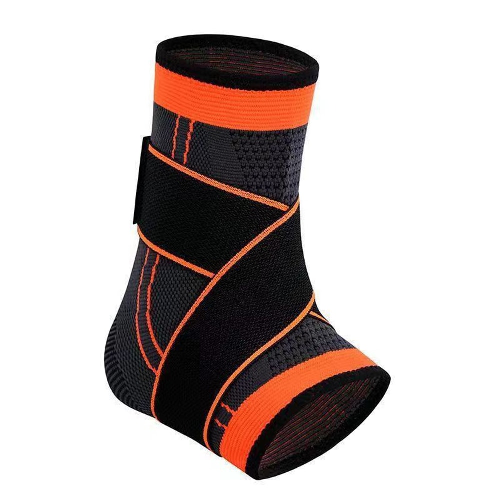 Pressurized Ankle Protector Bandage Elastic Nylon Support for Gym, Basketball & Running