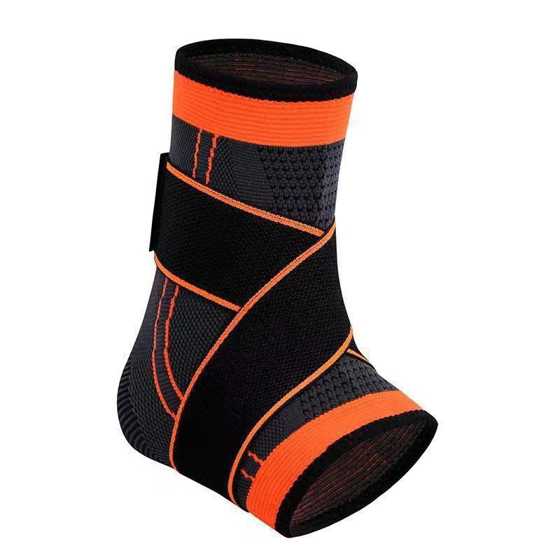 Pressurized Ankle Protector Bandage Elastic Nylon Support for Gym, Basketball & Running