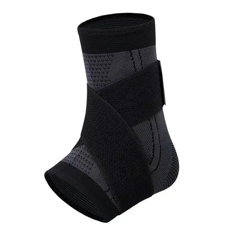 Pressurized Ankle Protector Bandage Elastic Nylon Support for Gym, Basketball & Running