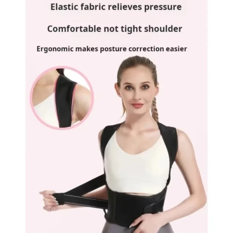 Premium Adjustable Posture Corrector And Back Support Brace For Men Women With Shoulder Alignment 4
