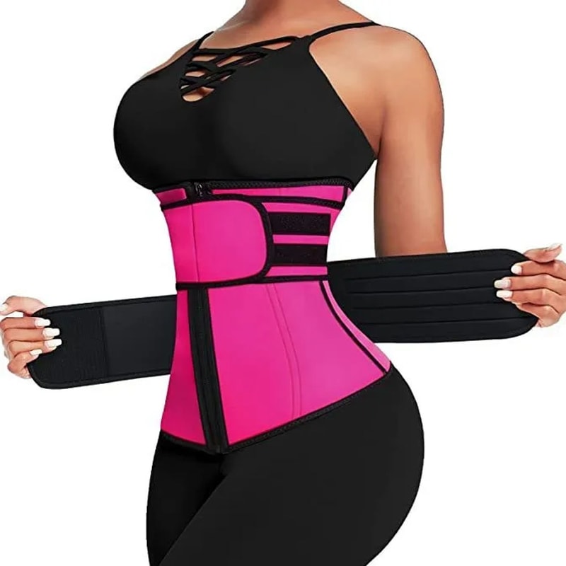 Neoprene Slimming Waist Trainer Girdle Sauna Sweat Shaping Belt For Women 4