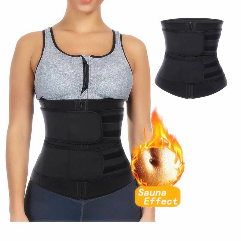 Neoprene Slimming Waist Trainer Girdle Sauna Sweat Shaping Belt For Women 1