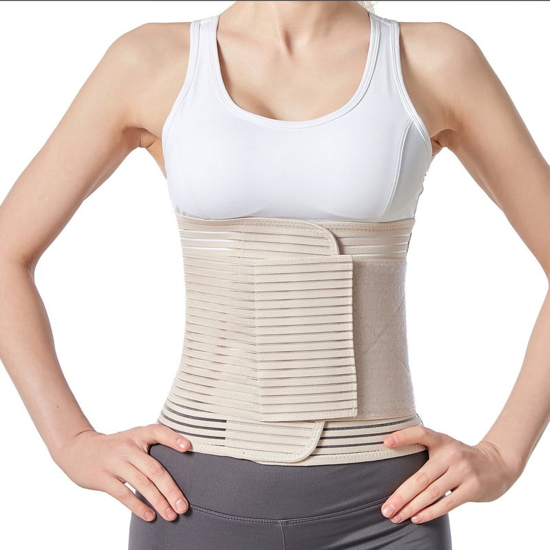 Adjustable Abdominal Binder For Men Women Post Surgery Compression Wrap For Hernia Abdomen Suppor 7