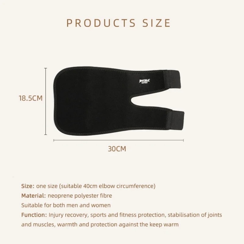 Adjustable Neoprene Elbow Support Brace Comfortable Sports Fitness Protector For Men And Women 5