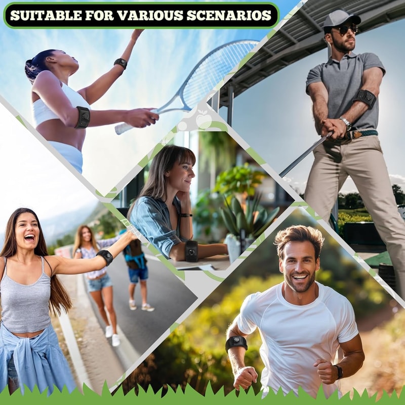 Adjustable Tennis Elbow Brace For Men And Women Tendonitis Relief Pain Reduction With Knob Type Ad 1