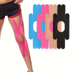 self-adhesive sports muscle tape for knee and achilles tendon support