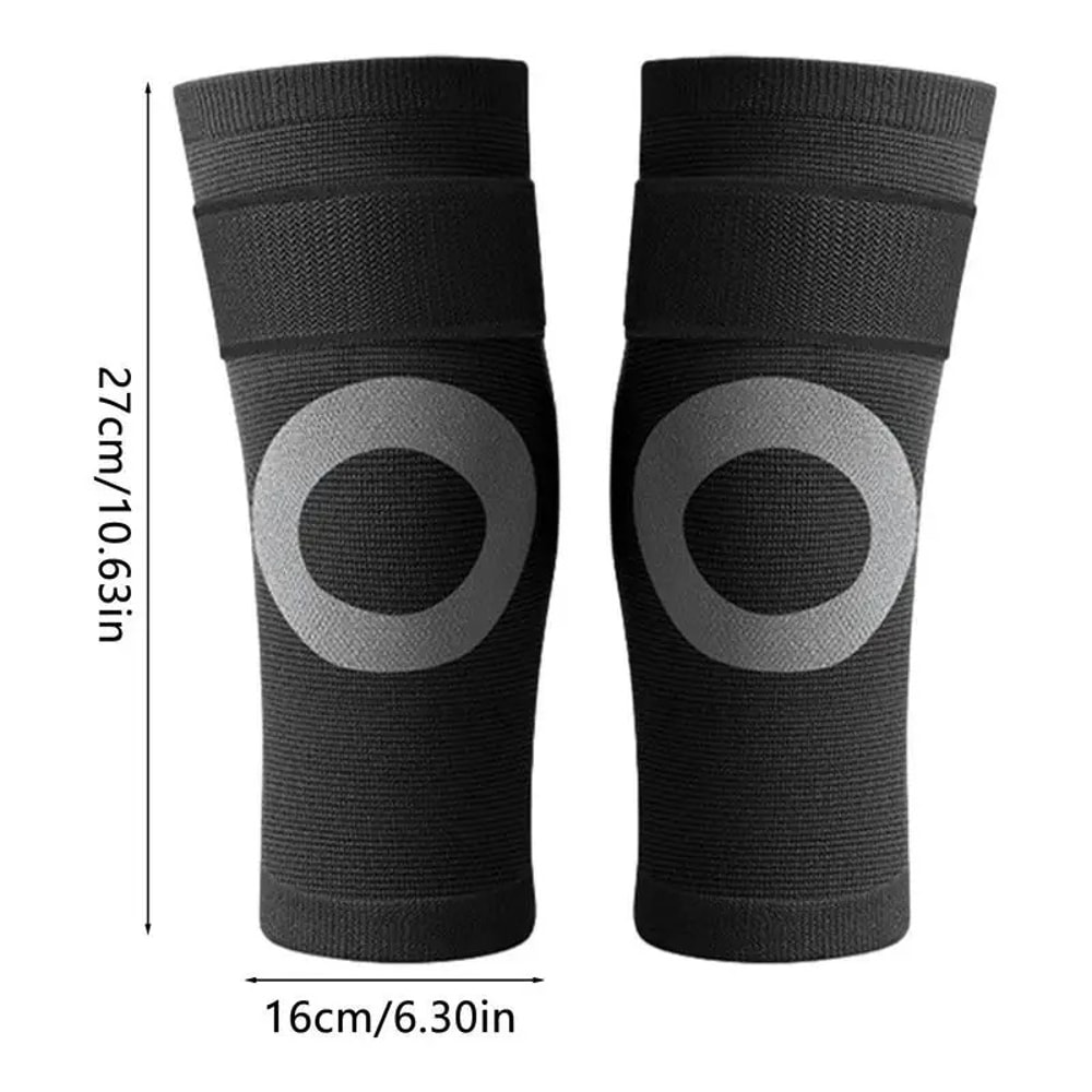 Winter Warm Knee Sleeves With Adjustable Strap Soft Comfortable Rabbit FurLike Fabric Knee Covers F 5