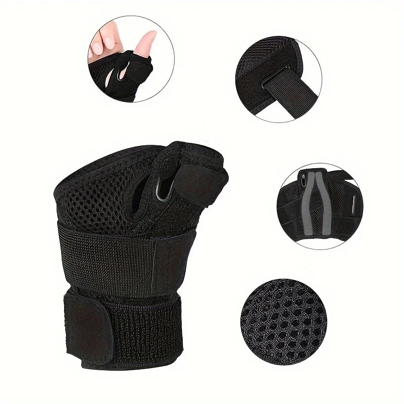 Stabilizing Thumb Splint Wrist Brace for Men and Women Thumb Support for Left or Right Hand