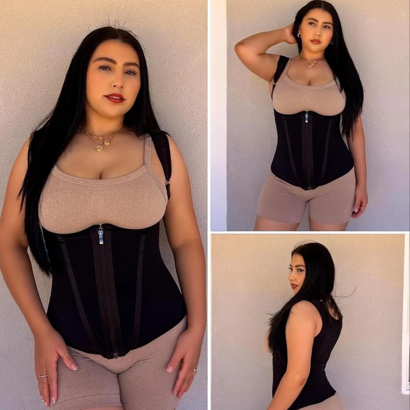 Waist Trainer For Women Tummy Control Sports Girdle Workout Body Shaper With Adjustable Shoulder S 1