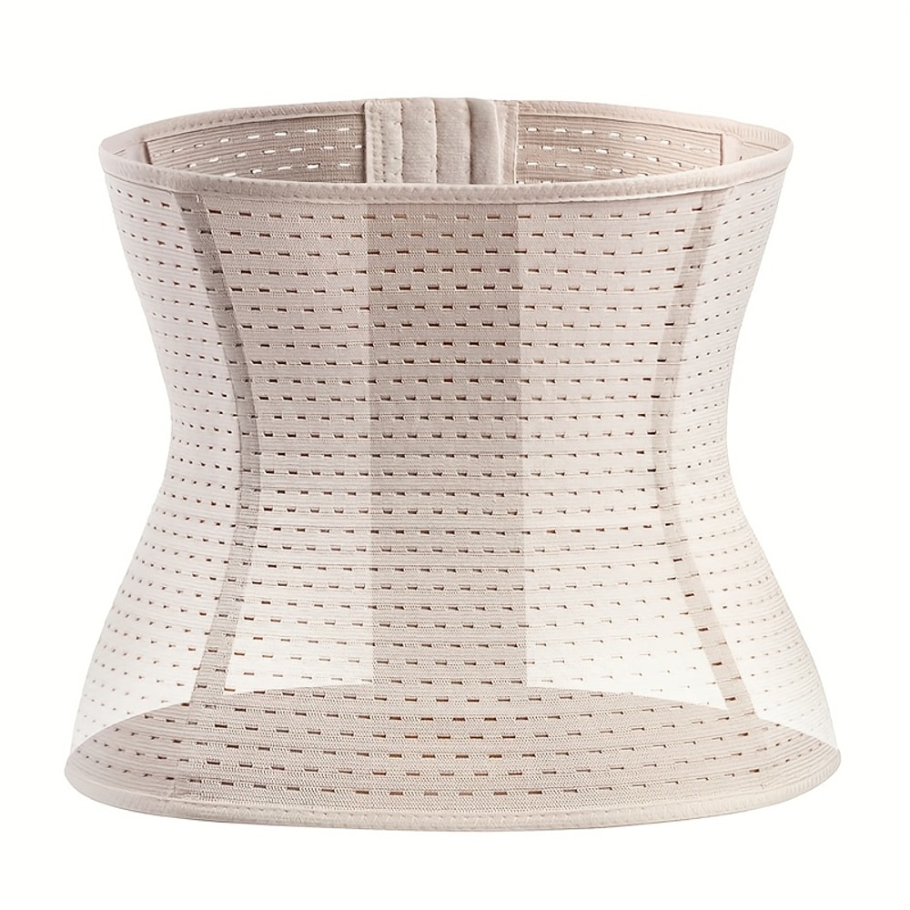 Mens Compression Waist Trainer Belt For Tummy Control Slimming Body Shaper 1