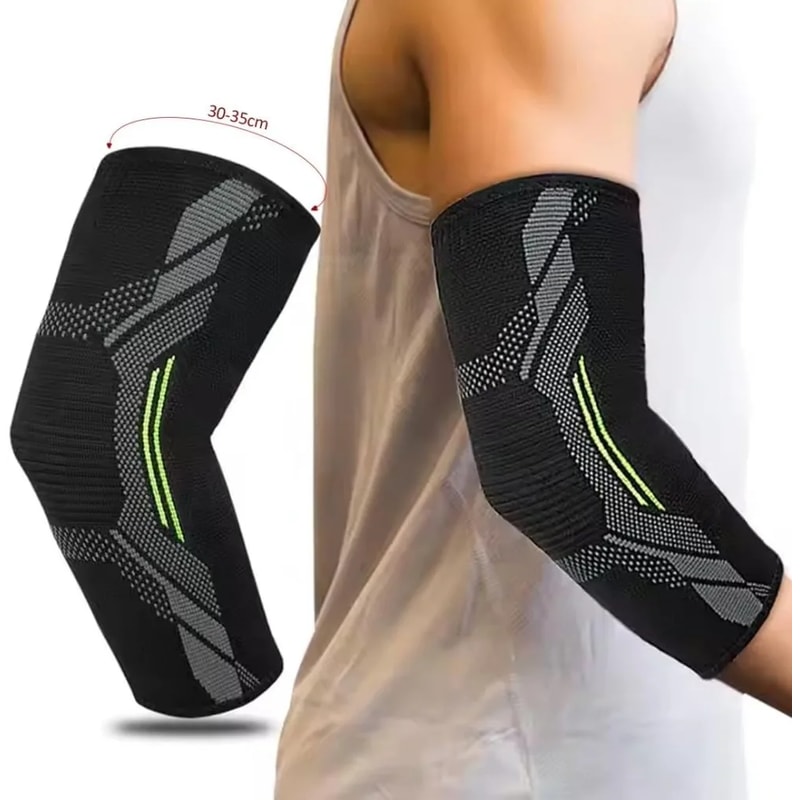Adjustable Elbow Support Sleeve For Tennis Elbow Golfers Elbow Tendonitis And Joint Pain Relief 2