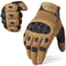 Mens Tactical Gloves FullFinger Outdoor Gloves With Touchscreen Compatibility Hard Shell Protection 7