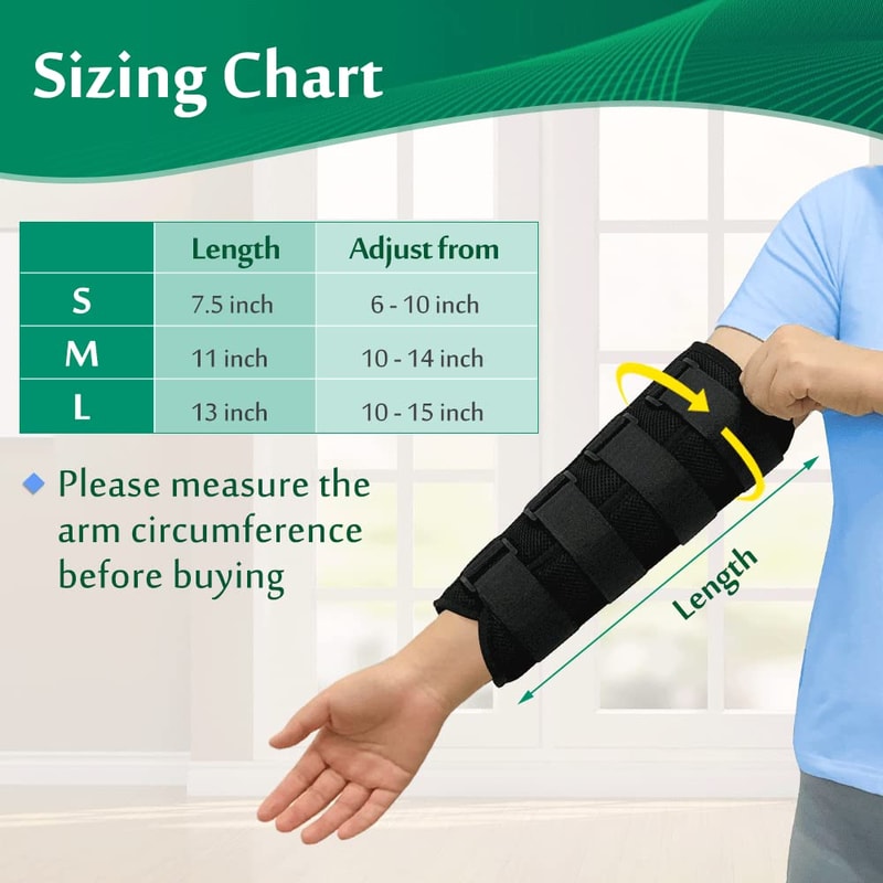 Elbow Brace For Cubital Tunnel Syndrome Night Sleep Support With Plastic Strips For Ulnar Nerve Te 5