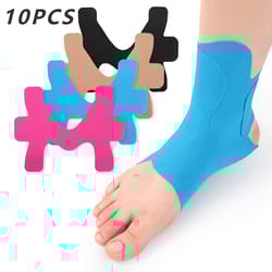 pre cut knee sports tape elastic breathable support for pain relief, latex-free stabilization patch