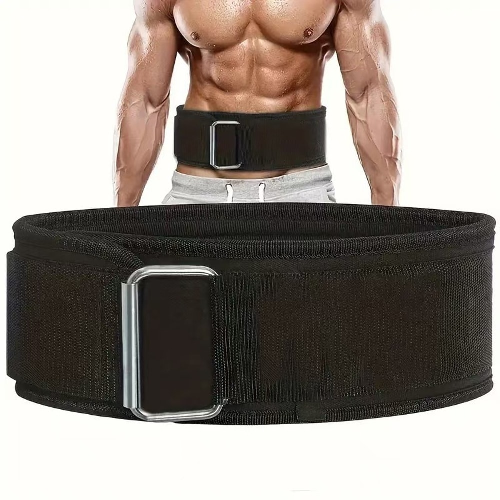 Adjustable Weightlifting Support Belt for Squats and Abdominal Pressure Training