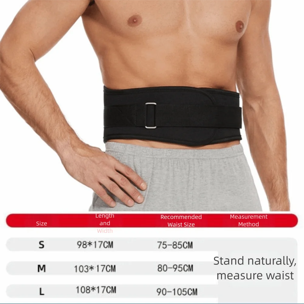 Adjustable Weightlifting Support Belt for Squats and Abdominal Pressure Training