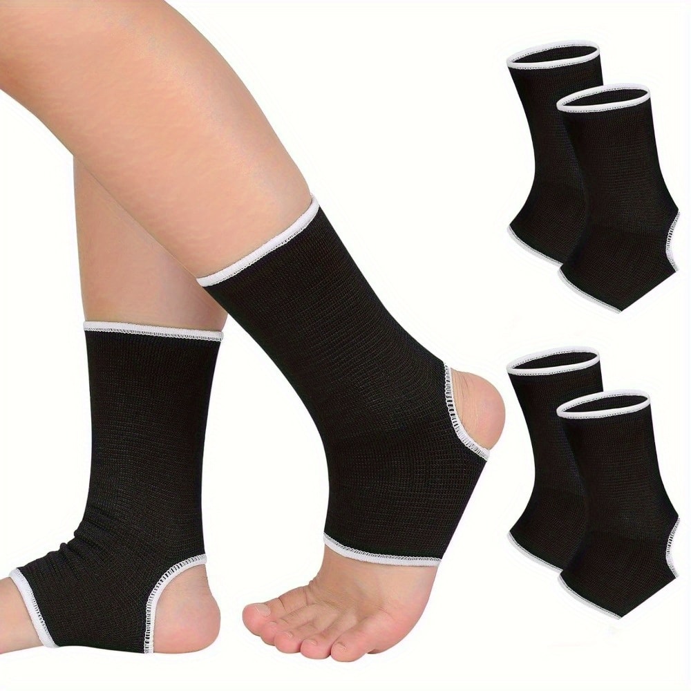 Breathable Compression Ankle Sleeve Elastic Support For Cellulite Massaging 0