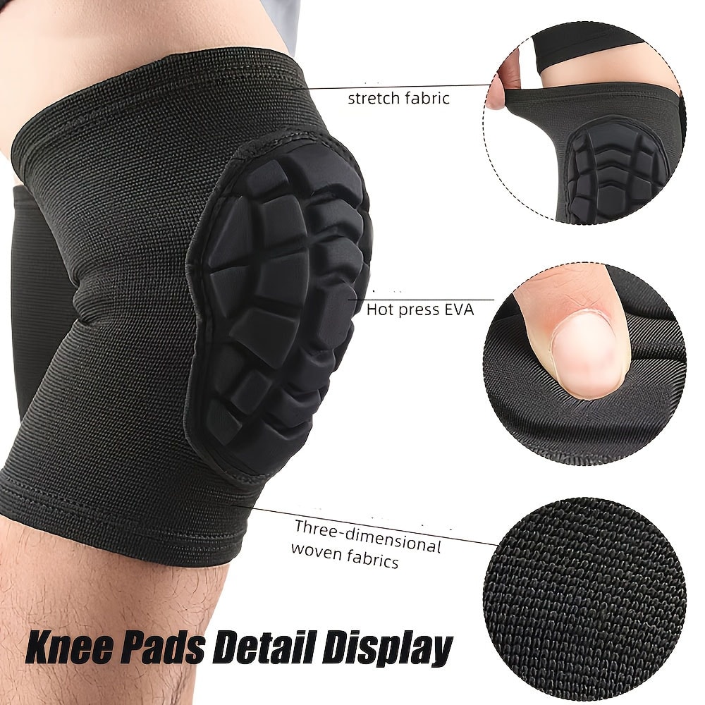 Sports Knee Pads For Youth Adult Protective Compression Knee Sleeves For Basketball Volleyball Foo 2