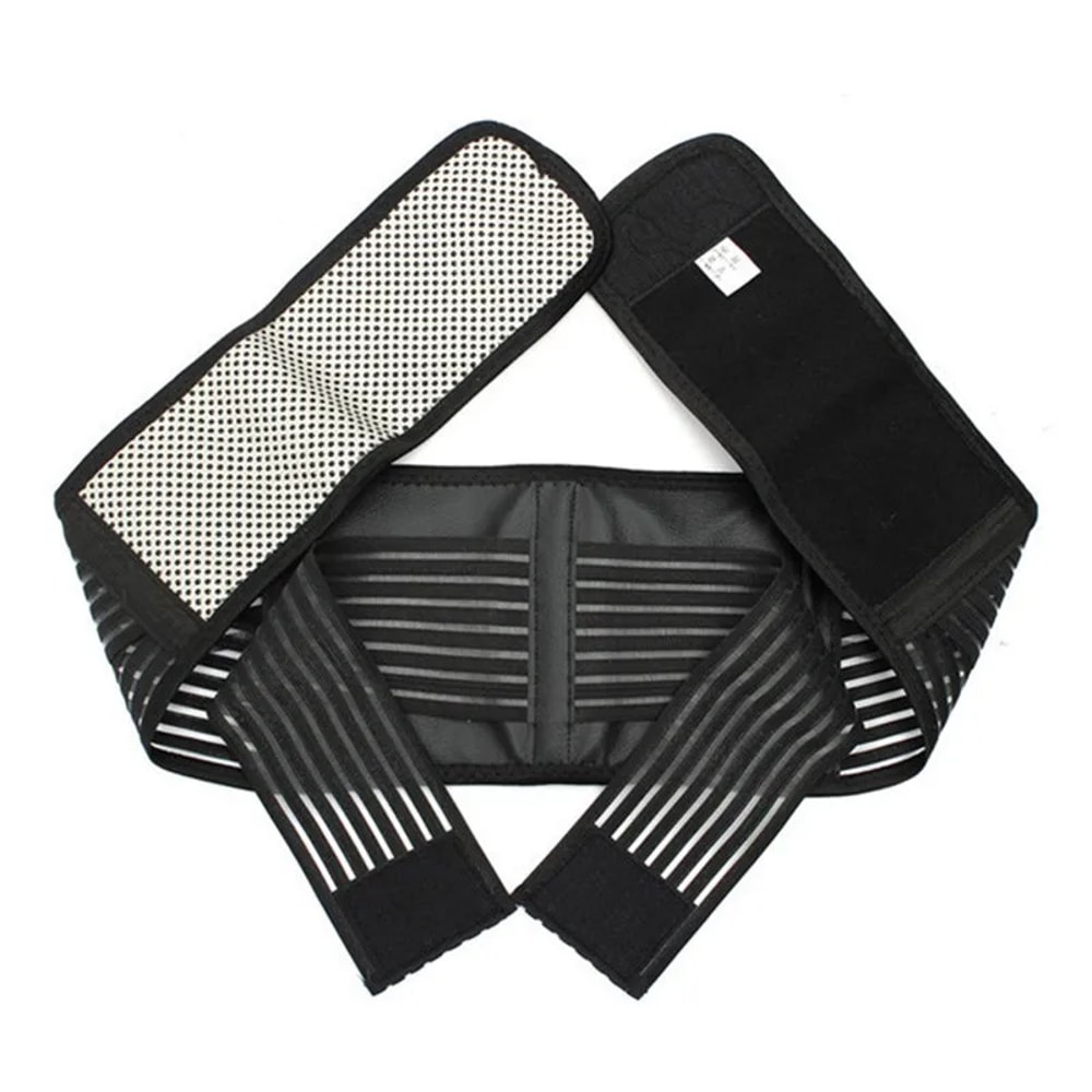 Adjustable Neoprene Double Pull Lumbar Support Belt For Back Pain Relief 5