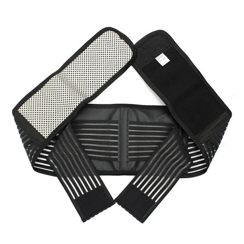 Adjustable Neoprene Double Pull Lumbar Support Belt For Back Pain Relief 5