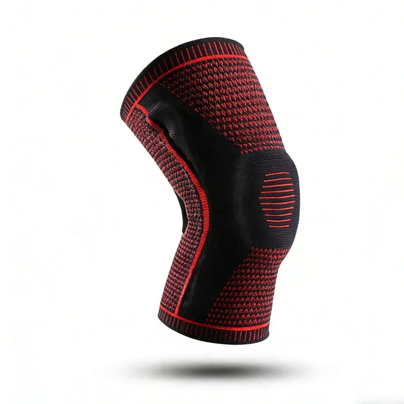 Silicone Knee Pads For Running Sports Patella Support Meniscus Compression Knee Brace For Protect 9