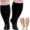 Plus Size Wide Calf Compression Socks For AllDay Circulation Support 0