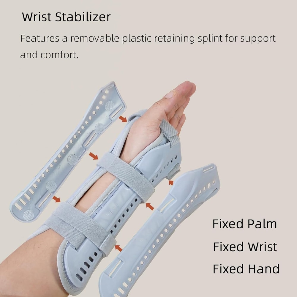 Adjustable Wrist Fracture Splint Brace For Pain Relief And Recovery 2