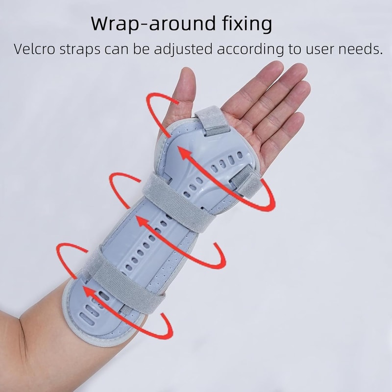 Adjustable Wrist Fracture Splint Brace For Pain Relief And Recovery 3