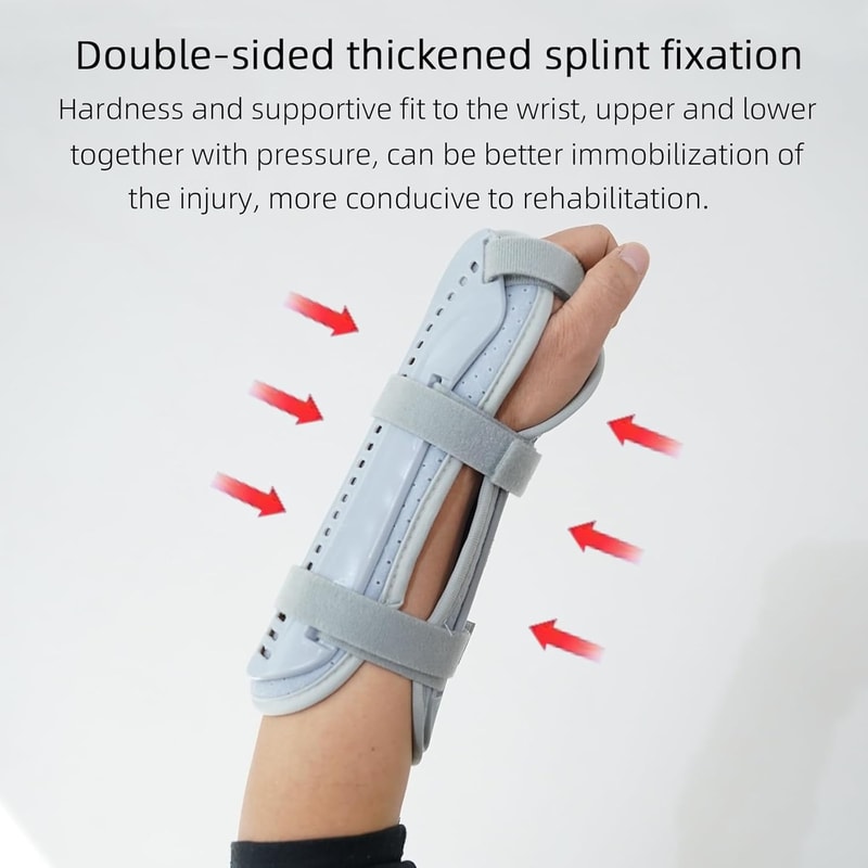 Adjustable Wrist Fracture Splint Brace For Pain Relief And Recovery 4