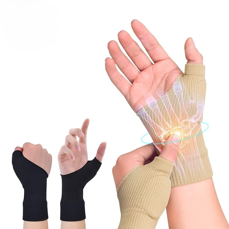 Wrist Thumb Compression Gloves For Arthritis Pain Relief And Support 2