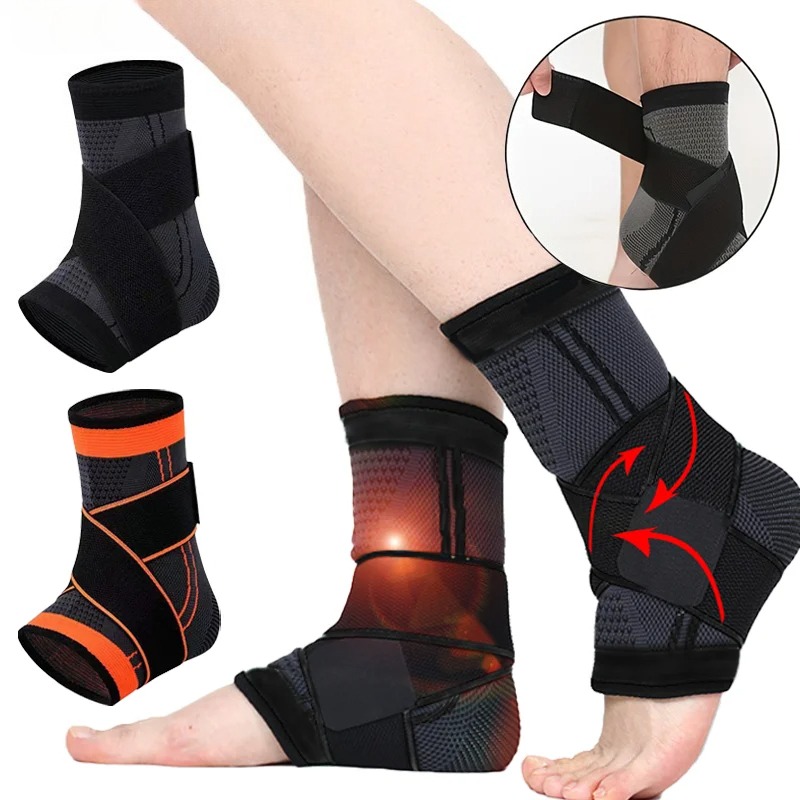 Ankle Compression Support Brace For Pain Relief And Stability 0