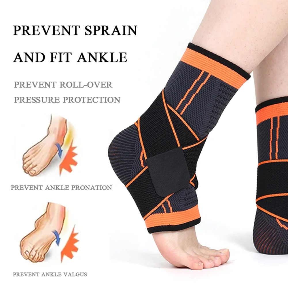 Ankle Compression Support Brace For Pain Relief And Stability 3