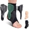 Lace Up Ankle Support Brace with X Strap Compression for Men and Women