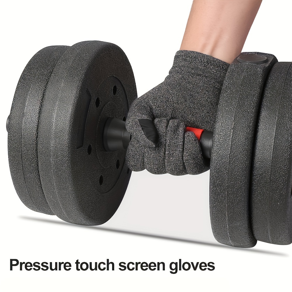 Touch Screen Compression Gloves With Full Finger Palm Support For Daily Hand Comfort 3