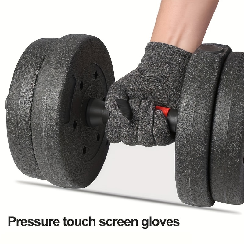 Touch Screen Compression Gloves With Full Finger Palm Support For Daily Hand Comfort 3