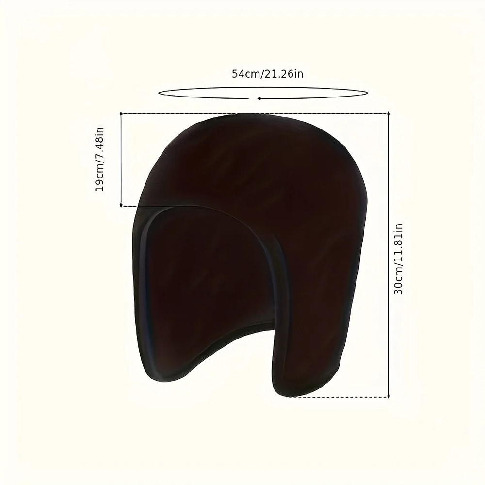 Winter Double Layer Fleece Hat For Outdoor Cycling And Cold Weather Protection 1