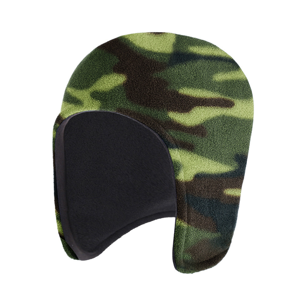 Winter Double Layer Fleece Hat for Outdoor Cycling and Cold Weather Protection