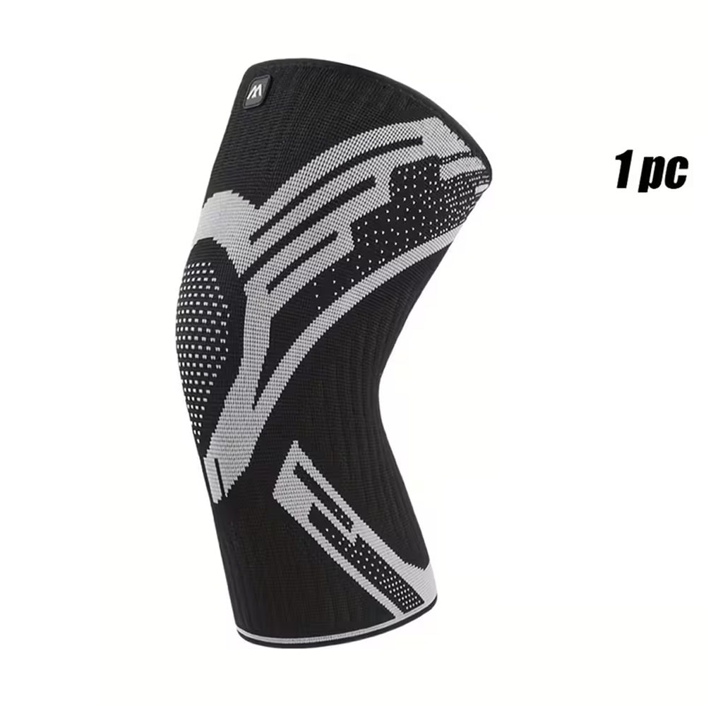 Premium Compression Knee Support Sleeve For Sports Elastic Breathable Knee Pads Joint Protection 5