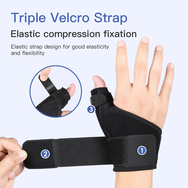 Adjustable Arthritis Wrist Brace for Tendon & Finger Injury Recovery