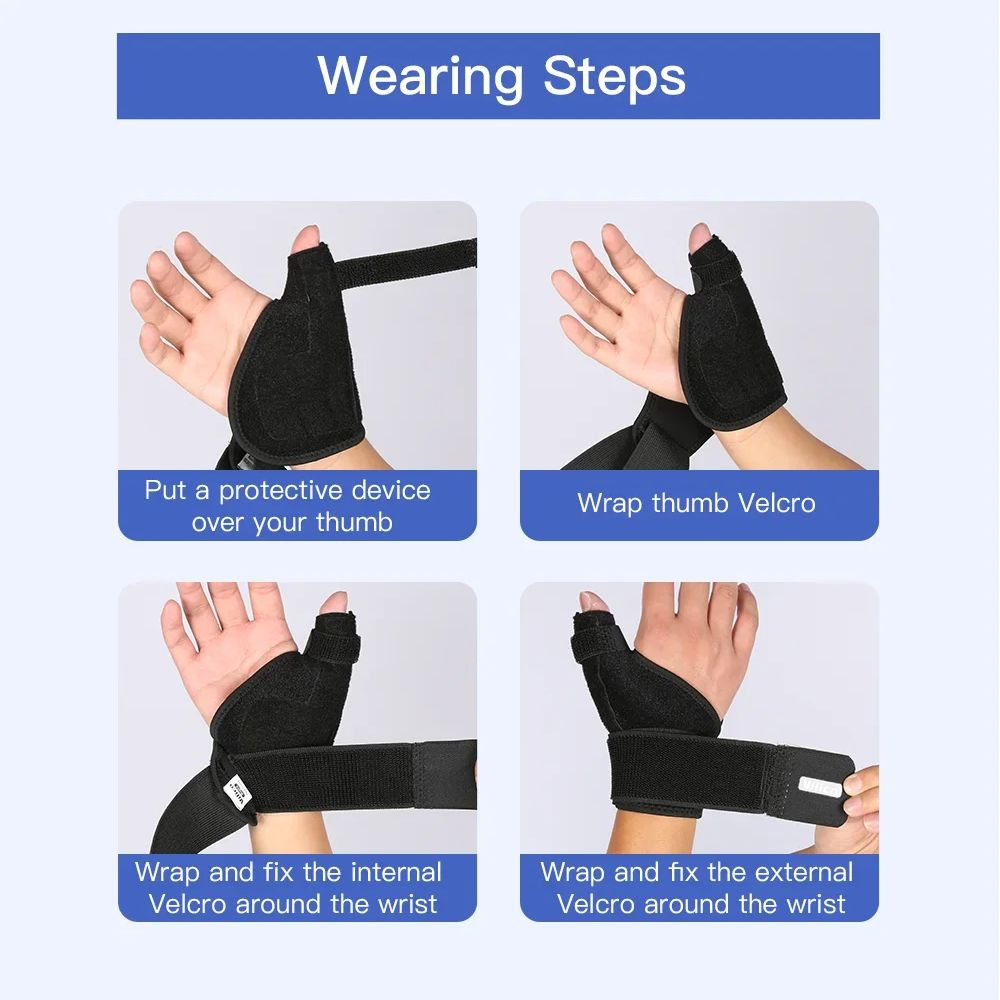 Adjustable Arthritis Wrist Brace for Tendon & Finger Injury Recovery